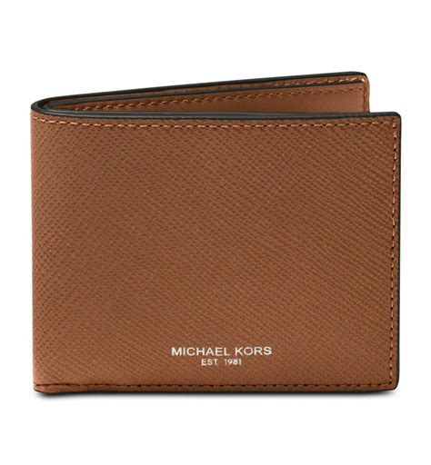 michael kors men's leather wallet|michael kors wallet price.